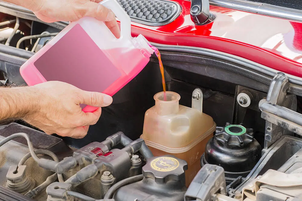 I’ve Got Blue Fluid Leaking From My Automobile! What Does This Mean?