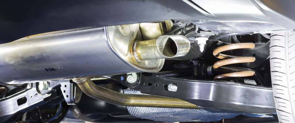 a leaking exhaust manifold